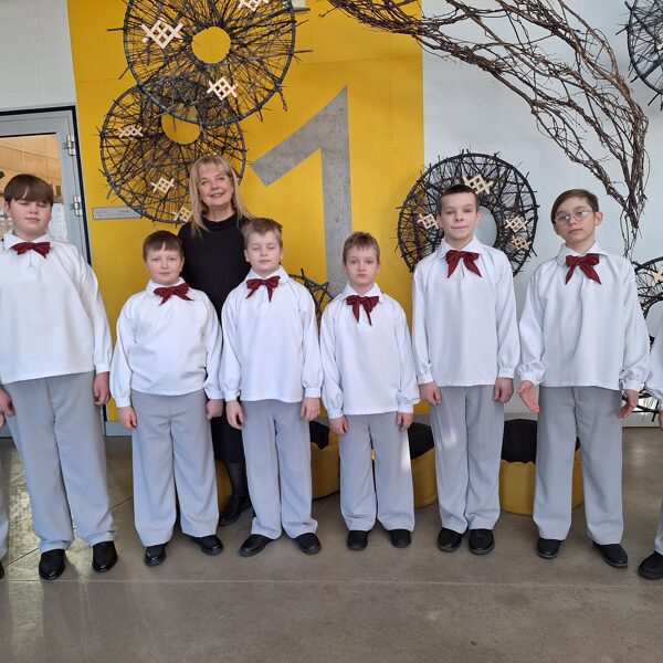 Zēnu vokālais ansamblis konkursā "Balsis 2026"