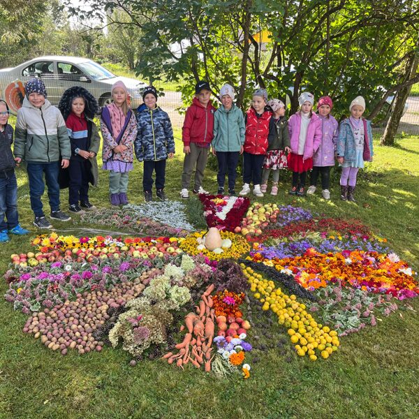 Rudens velšu paklājs