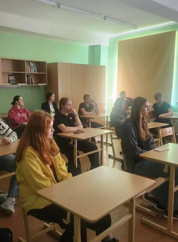 9.klases jauniešu tikšanās ar  BPVV jauniešiem.