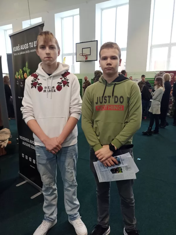 9.klase izstādē "Izglītība 2025."