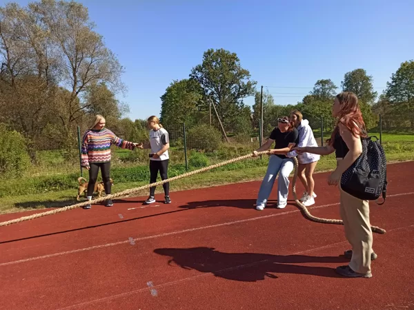 Sporta diena kopā ar tēviem