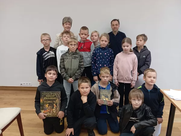 3. klase Grāmatu svētkos.