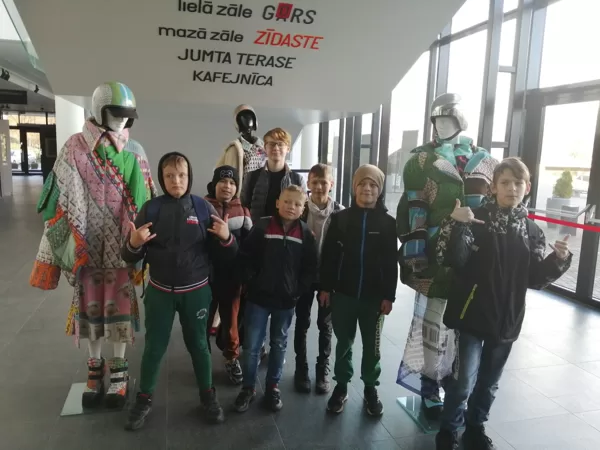 Filmas apmeklējums "Latvijas Skolas somas" programmas ietvaros. 