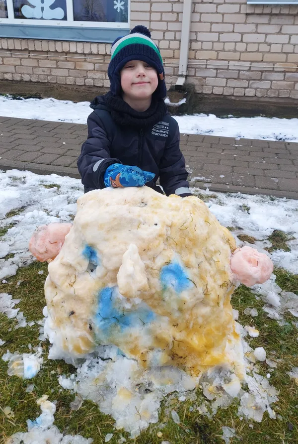 Sniega figūru festivāls.