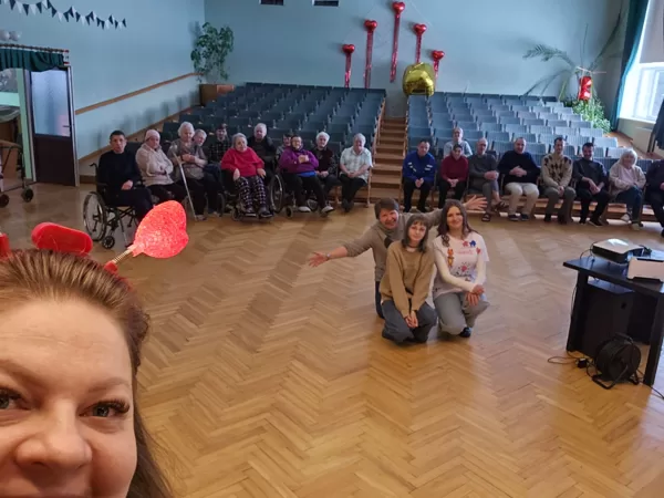 Tikšanās ar Balvu pansionāta iemītniekiem.