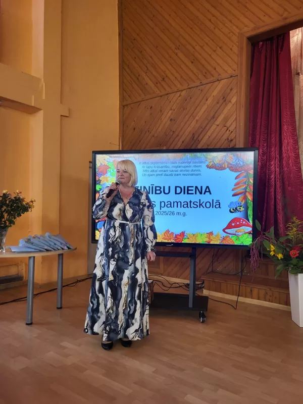 1.septembris - Zinību diena.