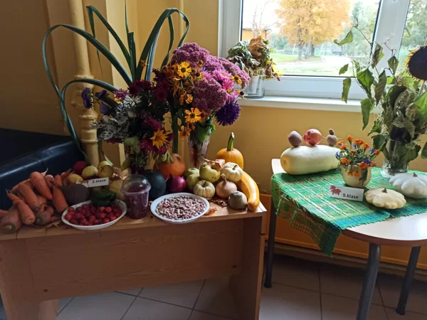 Rudens ražas un ziedu izstāde