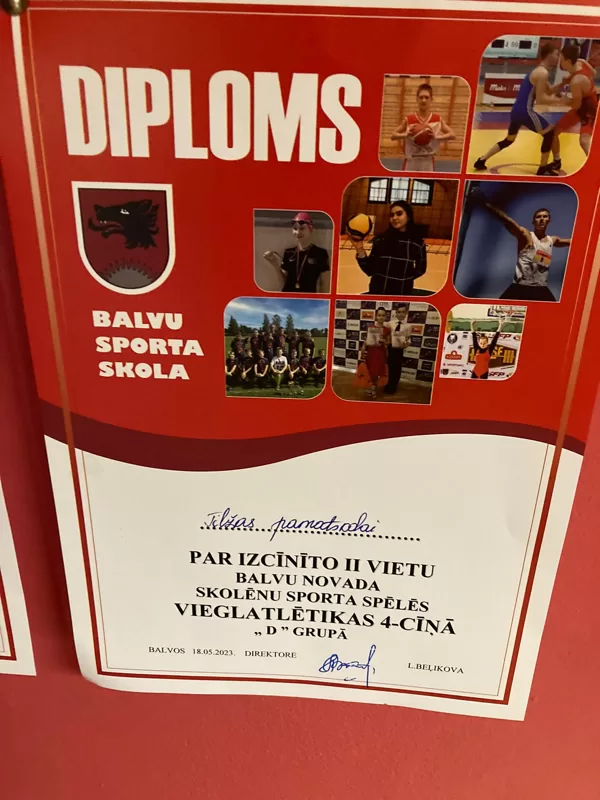 Sporta sacensības Balvos