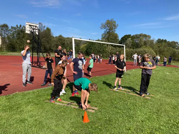 Sporta diena kopā ar tēviem