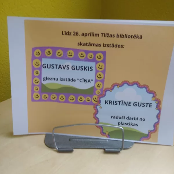 Bibliotēku nedēļa Tilžas pagasta bibliotēkā