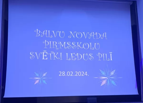Svētki Ledus pilī.
